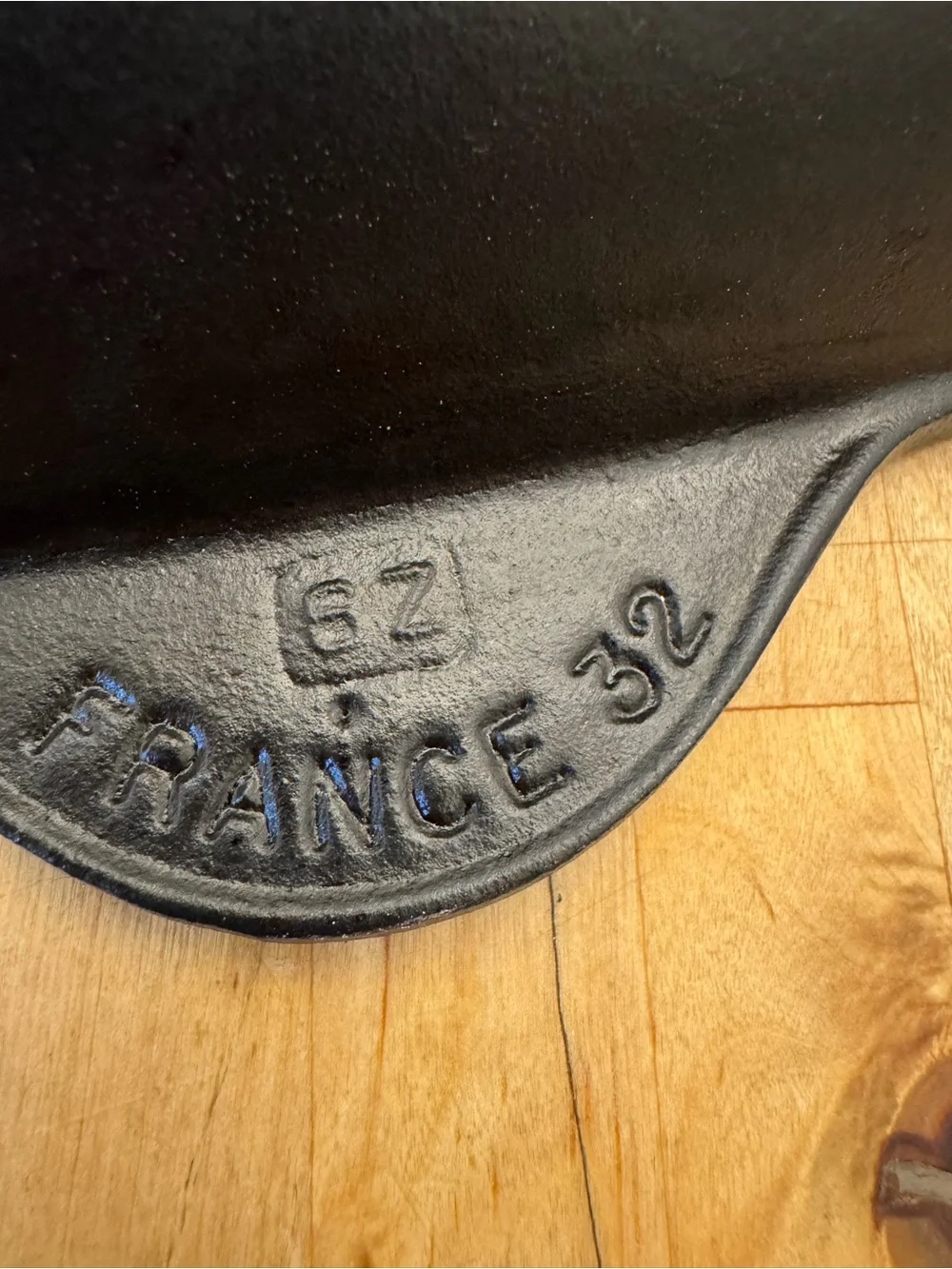 Le Creuset Oval Cast Iron Grill Pan Skillet French Made Number 32 France